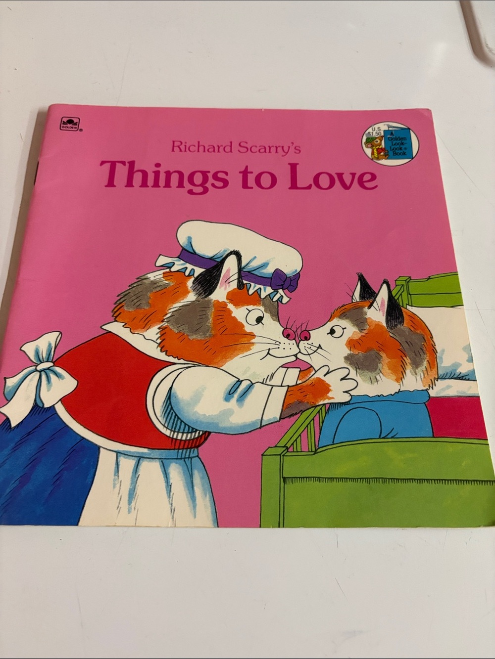 4/$20 things to love by Richard Scarry’s vintage classic children’s book